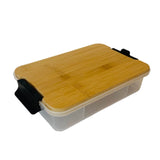 Farberware Build-a-Board 20cm x 33cm Snacklebox Bamboo Board with Lid - Small