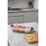 Farberware Build-a-Board 20cm x 33cm Snacklebox Bamboo Board with Lid - Small