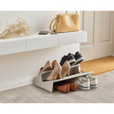 Joseph Joseph Shoe-In Large Space-Saving Shoe Rack - Ecru