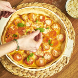 Peugeot Appolia 28cm Ceramic Pie Dish - Ecru