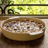 Peugeot Appolia 28cm Ceramic Pie Dish - Ecru