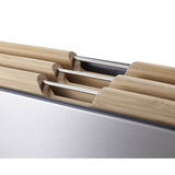 Joseph Joseph Folio Steel Bamboo 3-Piece Chopping Board Set