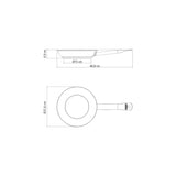 Tramontina 20cm Professional Stainless Steel Frying Pan
