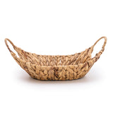 Candlelight Seagrass Basket With Handles - 36cm