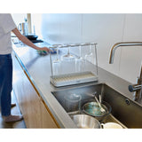 Joseph Joseph DrySmart™ Folding Wine Glass Drying Rack