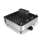 Joseph Joseph Extend™ Steel Plus Expandable Dish Drainer with Wine Rack - Black