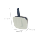 Joseph Joseph CleanStore Wall-Mounted Dustpan & Brush - Blue