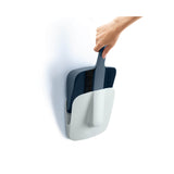 Joseph Joseph CleanStore Wall-Mounted Dustpan & Brush - Blue