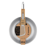 Tramontina Grano 3-Ply Stainless Steel 26cm Frying Pan with Spatula