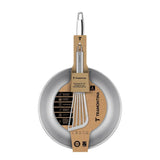 Tramontina 30cm Uncoated Tri-Ply Frying Pan with Slotted Spatula