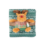 Scruffs Santa Paws Blanket & Reindeer Gift Set - Green