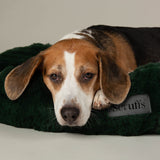 Scruffs Festive Fur 75cm x 60cm Box Bed - Green