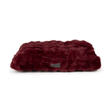Scruffs Festive Fur 80cm x 60cm Mattress - Burgundy