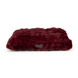 Scruffs Festive Fur 100cm x 70cm Mattress - Burgundy