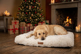 Scruffs Festive Fur 100cm x 70cm Mattress - Cream