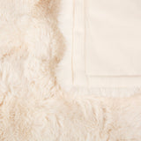 Scruffs Festive Fur Pet Blanket - Cream