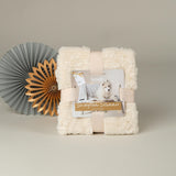 Scruffs Snowflake Shimmer Pet Blanket - Cream
