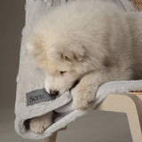 Scruffs Snowflake Shimmer Pet Blanket - Taupe