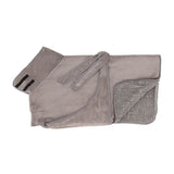 Scruffs Expedition Deluxe Noodle & Microfribe Dog Drying Coat - X-Large - Storm Grey