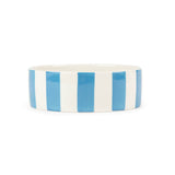 Scruffs Amalfi 15cm Stoneware Pet Bowl - Blue