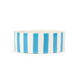 Scruffs Amalfi 13cm Stoneware Pet Bowl - Blue