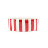 Scruffs Amalfi 13cm Stoneware Pet Bowl - Red