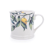 Candlelight Tankard Mug - Mediterranean Lemon - White