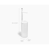 Joseph Joseph EasyStore™ Concealed Toilet Roll Holder - Gloss White