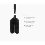 Joseph Joseph Flex™ 360 Lite Toilet Brush - Matte Black