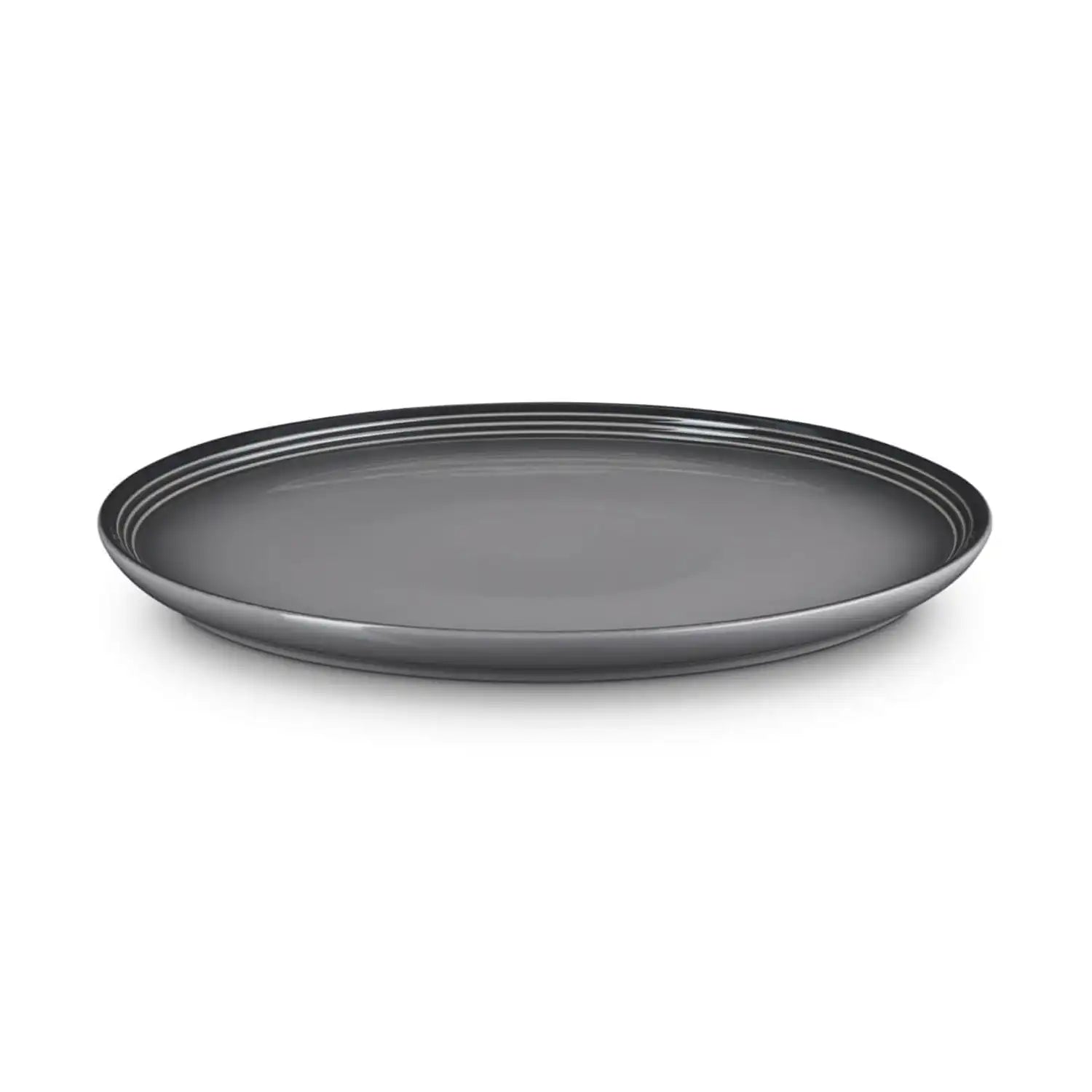 Buy Le Creuset 27cm Stoneware Coupe Dinner Plate Flint