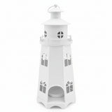 Candlelight Lighthouse Lantern - Matt White
