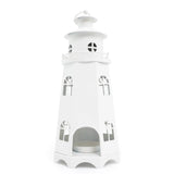Candlelight Lighthouse Lantern - Matt White