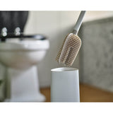 Joseph Joseph Flex 360 Advanced Toilet Brush & Holder - Ecru