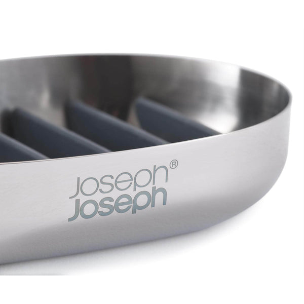 Joseph Joseph EasyStore Luxe Stainless Steel Soap Dish
