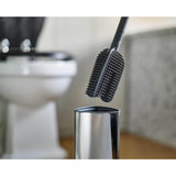 Joseph Joseph Flex 360 Luxe Toilet Brush - Stainless Steel
