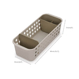 Joseph Joseph EasyStore Slimline Bathroom Storage Basket - Ecru