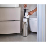 Joseph Joseph EasyStore Luxe Stainless Steel Concealed Toilet Roll Holder