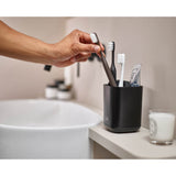 Joseph Joseph EasyStore Small Toothbrush Caddy - Matt Black
