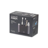 Joseph Joseph EasyStore Large Toothbrush Caddy - Matt Black