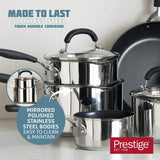 Prestige Made To Last 5-Piece Stainless Steel Cookware Set