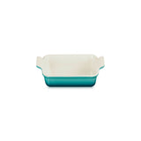 Le Creuset Heritage Stoneware 19cm Rectangular Dish - Bleu Riviera
