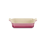 Le Creuset Stoneware Heritage 26cm Rectanuglar Dish - Rose Quartz