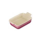 Le Creuset Stoneware Heritage 26cm Rectanuglar Dish - Rose Quartz