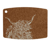 Epicurean™ Nutmeg 29.8cm x 21.5cm Cutting Board - Highland Cow