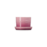 Le Creuset 14cm Stoneware Herb Planter with Tray - Rose Quartz