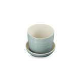 Le Creuset 14cm Stoneware Herb Planter with Tray - Sea Salt
