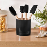 Le Creuset Signature Stoneware 1.1 Litre Utensil Jar - Satin Black