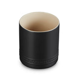 Le Creuset Signature Stoneware 1.1 Litre Utensil Jar - Satin Black