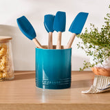 Le Creuset Signature Stoneware 1.1 Litre Utensil Jar - Deep Teal