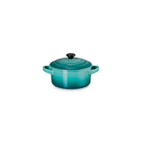 Le Creuset Stoneware Petite Round Casserole - Bleu Riviera